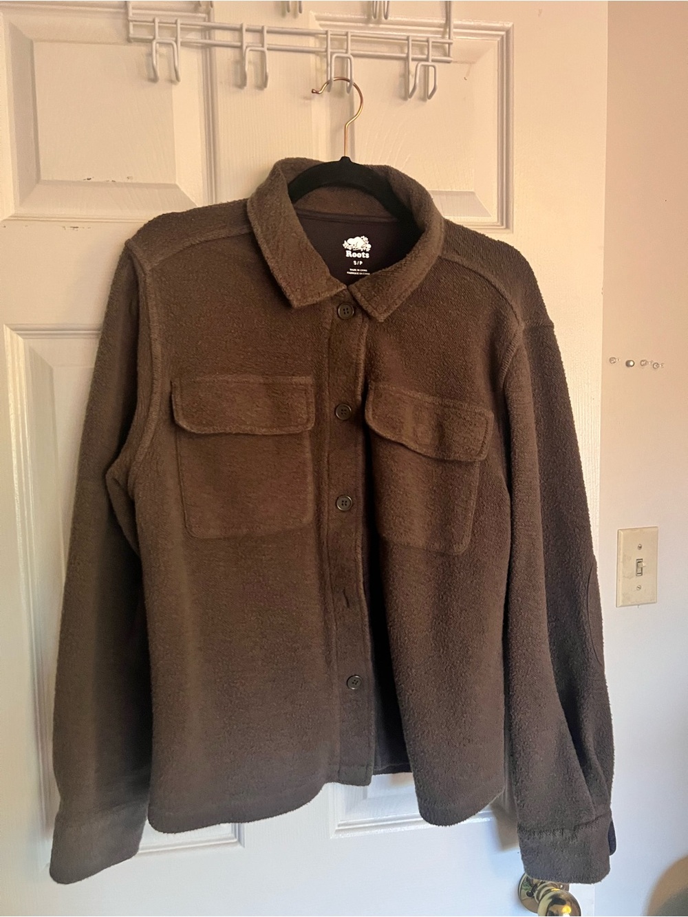 Roots olive Fleece Jacket